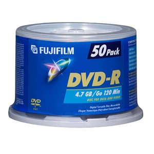 UPC 741017048776 product image for Fujifilm 16x DVD-R Media 4.7GB Ink Jet Printable  Hub Printable 120mm Standard 2 | upcitemdb.com