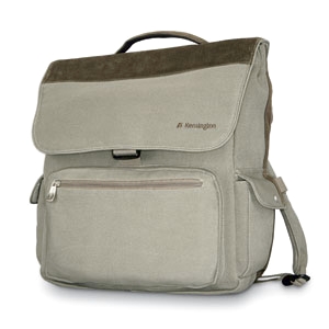 Canvas Backpack - Kensington 63102 Contour Terrain Notebook Backpack Backpack Canvas Khakhi Notebook Case K63102US