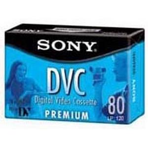 Sony Premium DV Cassette DVC 80Minutes Digital Videocassette DVM80PRL