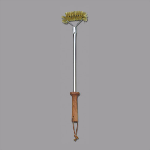 Lamson and Goodnow 52985 Classic Rosewood BBQ 18 Inch Brass Grill Cleaning Brush