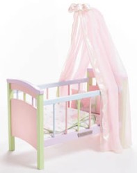 Lee Middleton Dolls Crib by Lee Middleton Dolls
