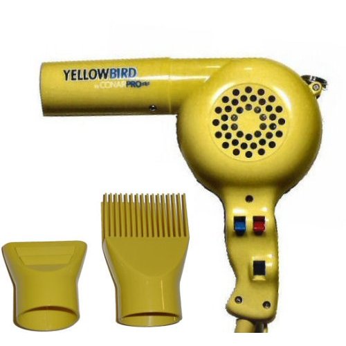 Hair Dryers - Conair YB075GB Yellowbird 1875 Watt Professional Hair Dryer