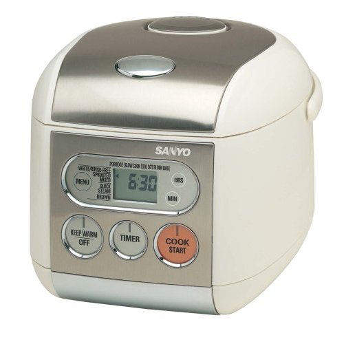 Sanyo ECJF50S 5-cup Micom Rice Cooker SteamerECJF50S
