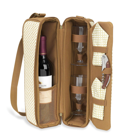 Picnic at Ascot 133BH Bahamas Sunset Wine Carrier... by Picnic at Ascot