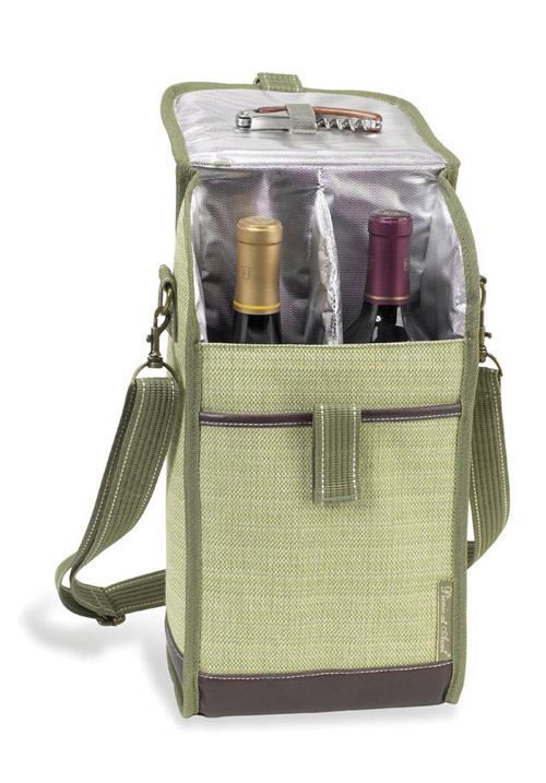 Picnic at Ascot 181H Hamptons Two Bottle Carrier... by Picnic at Ascot