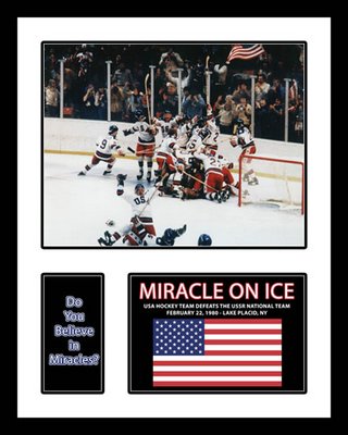 1980 USA Olympic Hockey Team Framed Photo Milestone College