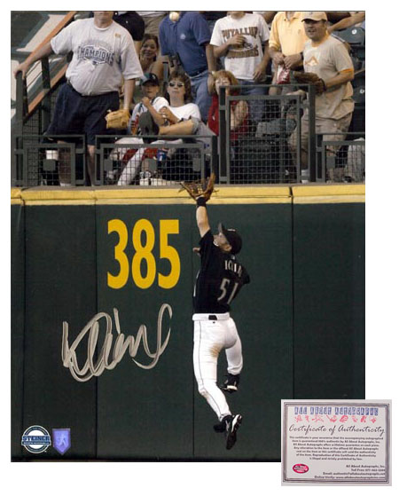 Ichiro Suzuki Hand Signed 8x10 Photo - Seattle Mariners Wall Catch