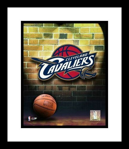 Cleveland Cavaliers Framed 8x10 Photo - Team Logo and Basketball