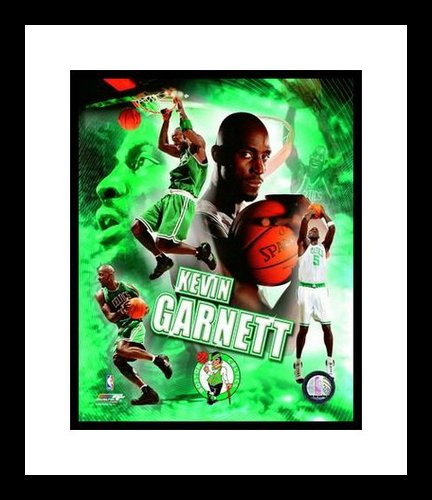 Kevin Garrett Framed 8x10 Photo - Boston Celtics Collage