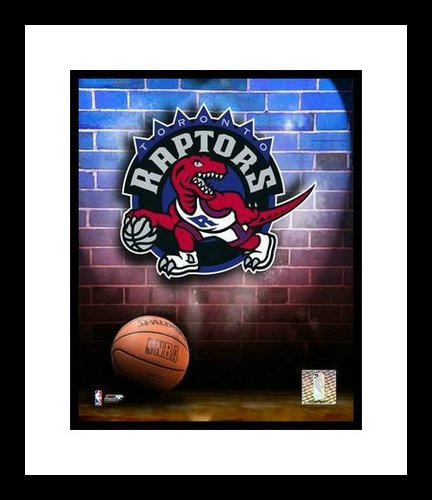 Toronto Raptors Framed 8x10 Photo - Team Logo and Basketball