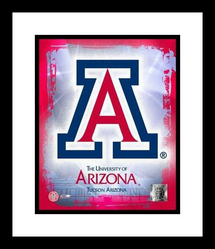 Arizona Wildcats Framed 8x10 Photo University of Arizona Team Logo