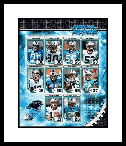 2006 Carolina Panthers Team Composite Framed 8x10 Photo