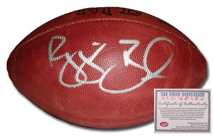 Reggie Bush Hand Signed NFL Football