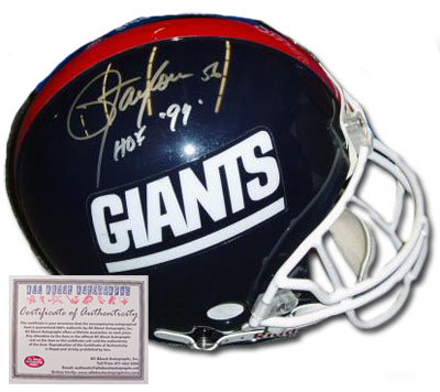 Lawrence Taylor Hand Signed Full Size Proline NY Giants Helmet