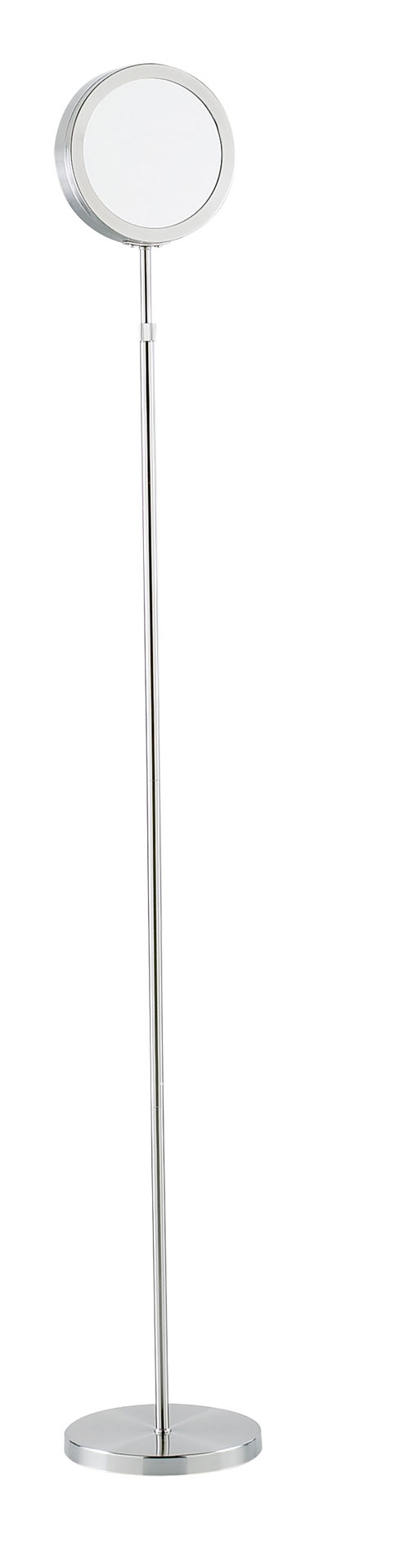 Buy Adesso CH4201 Floor Clock Mirror Steel 22 by Adesso now!