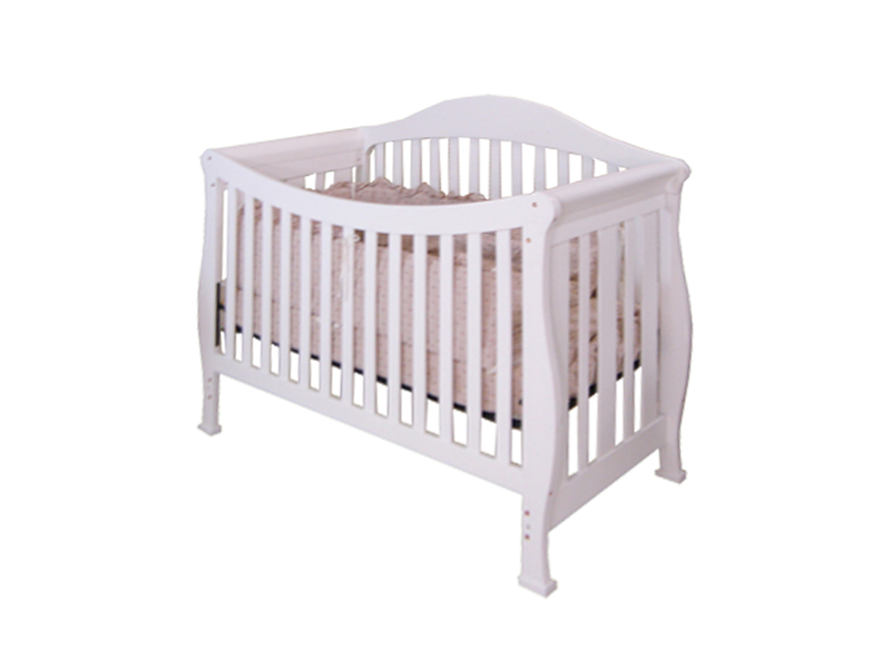 AFG Baby Furniture 4588AW The Allie 4-in-1 Crib - White
