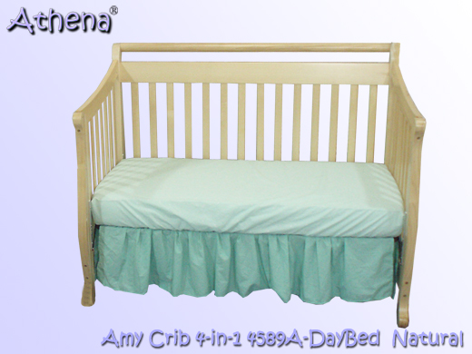 Toddler Bed - AFG Baby Furniture 7008N Anna Toddler Bed - Natural