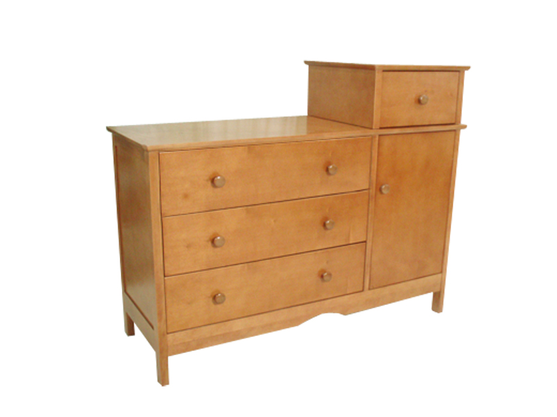 Baby Furniture - AFG Baby Furniture DC860P Molly 6 Drawer Chest - Pecan