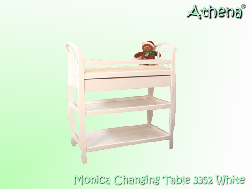 Click here to buy AFG Baby Furniture 3352W Monica Changing Table -... by AFG Baby Furniture.