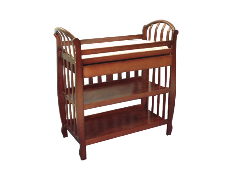 Changing Table - AFG Baby Furniture 3352C Monica Changing Table - Cherry