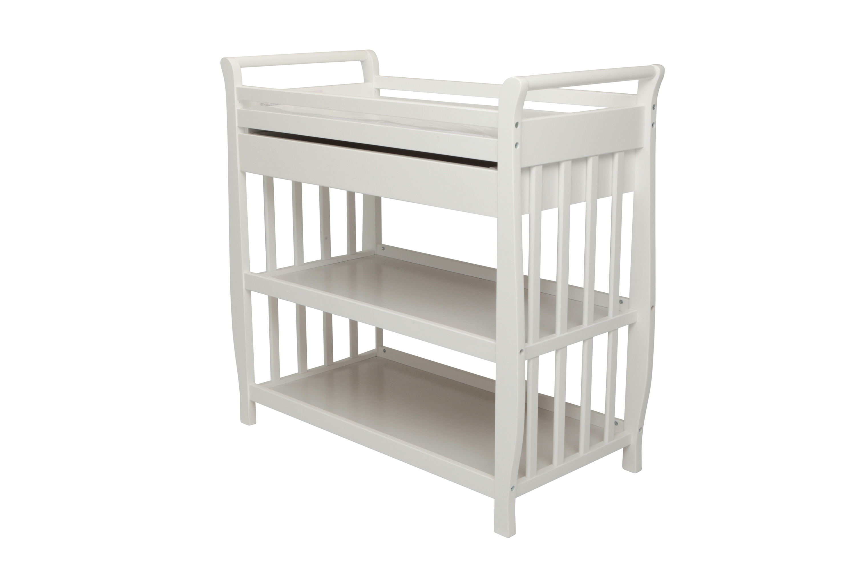 Changing Table - AFG Baby Furniture 3353W Marry Changing Table - White