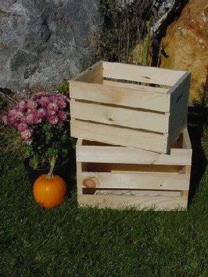 All Maine Bucket C5 Large Pine Crate