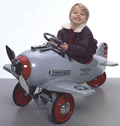 American Retro AR-1001 Army Patrol Pedal Airplane