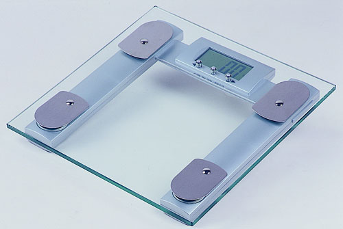 American Trading House EH-404 Body Fat Glass SqXL Platform1.5 Inch LCD Scale