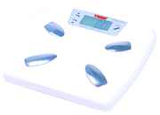 American Trading House EH-406W Body Fat WhiteXL Platform1.5 Inch LCD Sq white