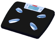 American Trading House EH-406B Body Fat BlackXL Platform1.5 Inch LCD Sq black
