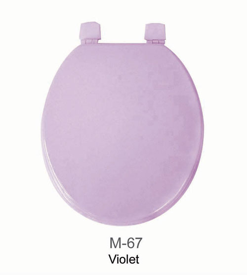 M-67 Mdf Solid Wood Seat - Violet