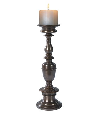 Authentic Models MC314 Candlestand Tall and Wide Bronze
