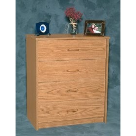 Click here to buy Ameriwood 63249GM 4 Drawer Dresser Stafford Oak by Ameriwood.
