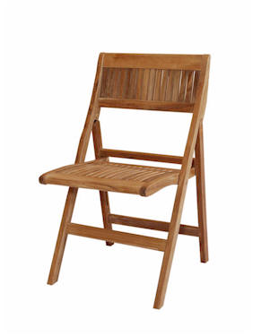 Teak Chf-550f Windsor Folding Chair