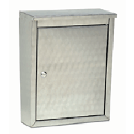 Architectural Mailboxes 2407SW Metropolis Wall Mounted Mailbox Stainless Steel