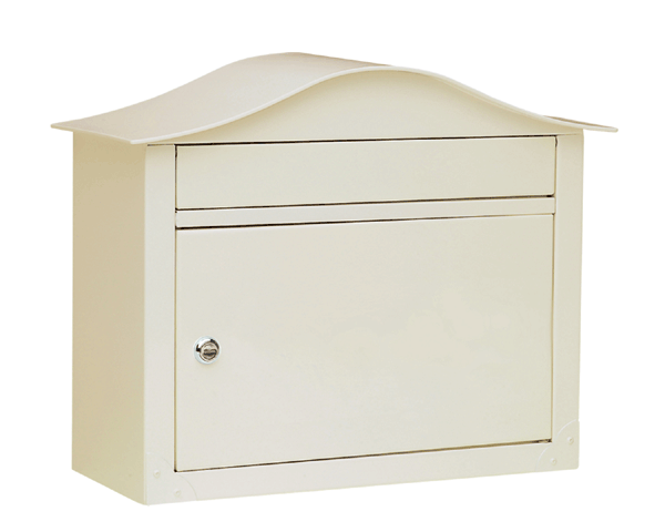 Architectural Mailboxes 2450S Lunada Powder Coated Wall Mounted Mailbox Sand