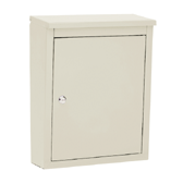 Architectural Mailboxes 2480S Soho Powder Coated Wall Mounted Mailbox Sand