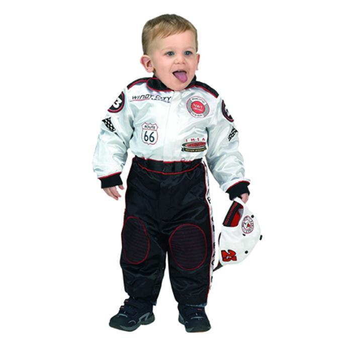 Aeromax RSBW-23 Jr. Champion Racing Suit w/Cap size 2/3 (black/white)