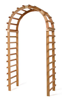 All Things Cedar TA90U Trellis Arbor