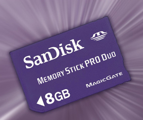 SanDisk SDMSPD-8192-A11 Card MemoryStick Pro Duo 8GB SanDisk