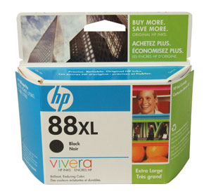 HP C9396AN Inkjet  Ctdg  #88  Black  K550 Series 58.9 ML