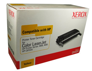 XEROX 6R943 Laser  Compat  Tnr  Color LJ4600-4650C9722A Ser.  Yellow  8k yld