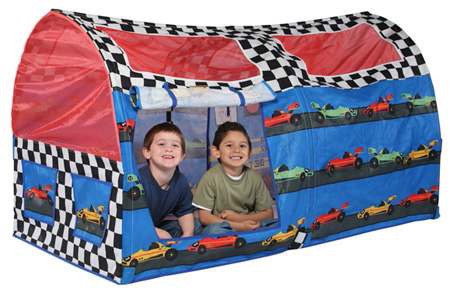 Kids Beds - Bazoongi Kids 11202 Race Car Bed Tent