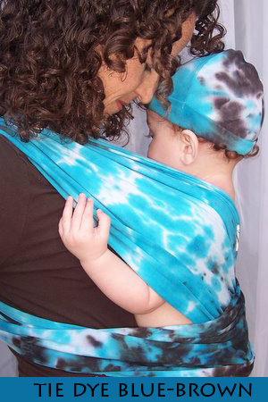 BABY Ktan BKBC-BLTD-M Baby Carrier - Blue Brown... by BABY Ktan