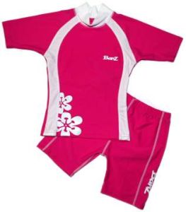 Baby Banz BSPF02 Shorts Pink/White Size 2