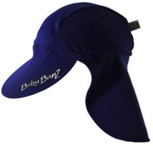 Swimwear - Baby Banz BFHNS Banz Flap Hat Blue Small