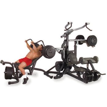 Gym Exercise Equipment - Body Solid SBL460 Freeweight Leverage Gym