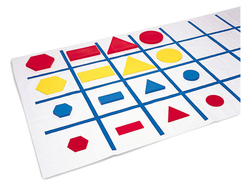 LEARNING RESOURCES LER0215 GRAPH IT! MAT GRID/VENN DIAGRAM-42 X 72 MAT 4 X 12 GRID