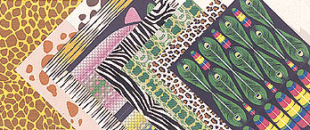 Roylco R-15256 Amazing Animal Paper Popular-animal Patterns