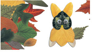 . R-15334 Natural Crafts Paper Leaves